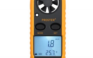 Proster Digital LCD Wind Speed Anemometer