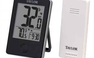 Taylor Precision Products Wireless Digital Indoor/Outdoor Thermometer