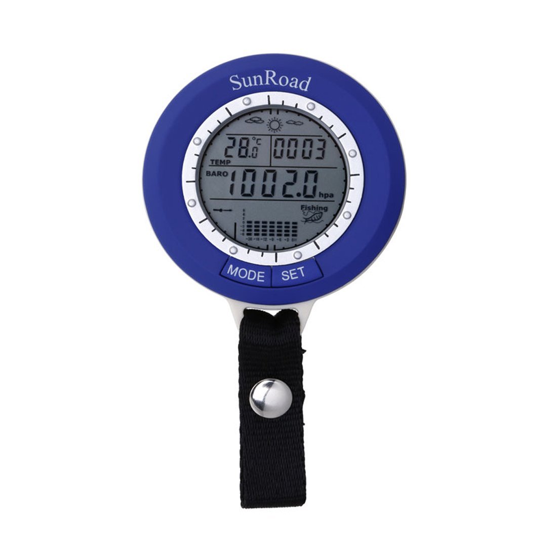 SunRoad SR204 Mini LCD Digital Fishing Barometer Altimeter Thermometer
